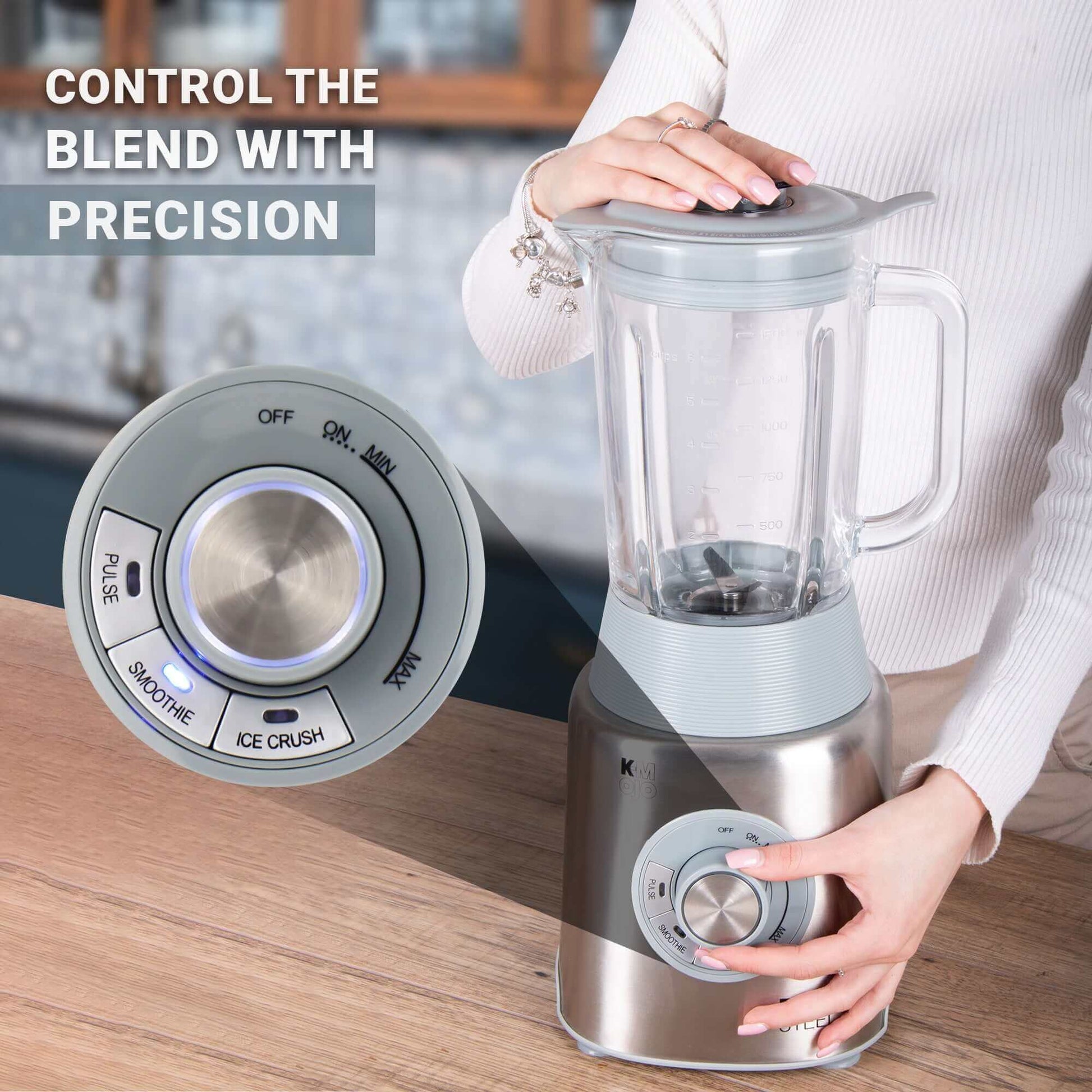K-Mojo BlueSteel Blender and Grinder